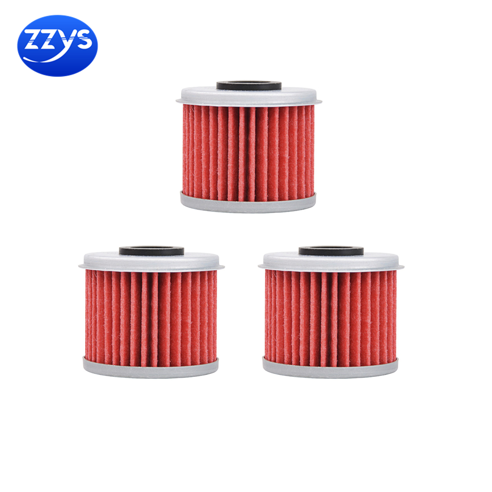 3 ชิ้นกรองน้ํามันสําหรับ Honda CRF250R CRF250X CRF450R CRF450X CRF150R TRX450R TRX450ER CRF 150 250 