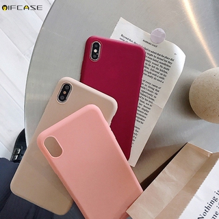 OPPO A91 A7 A5S Phone Case Candy Color Colorful Plain Matte Fresh Simple Cute Solid Color Soft Silicone TPU Case Cover