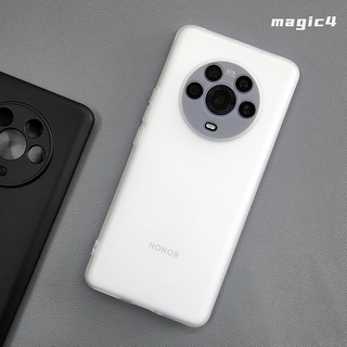 เคสโทรศัพท์มือถือแบบนิ่ม โปร่งแสง ผิวด้าน บางมาก สําหรับ Honor Magic 4 Pro Magic4Pro