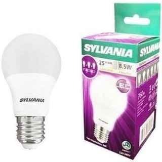 SYLVANIA (ซีลวาเนีย) หลอด LED ขั้ว E27 ทรงหลอดไส้ พิเศษ A60 9W WW