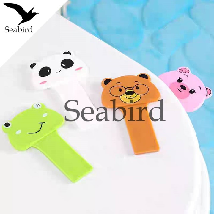 Seabird   ที่จับฝารองนั่งชักโครก ลายการ์ตูน