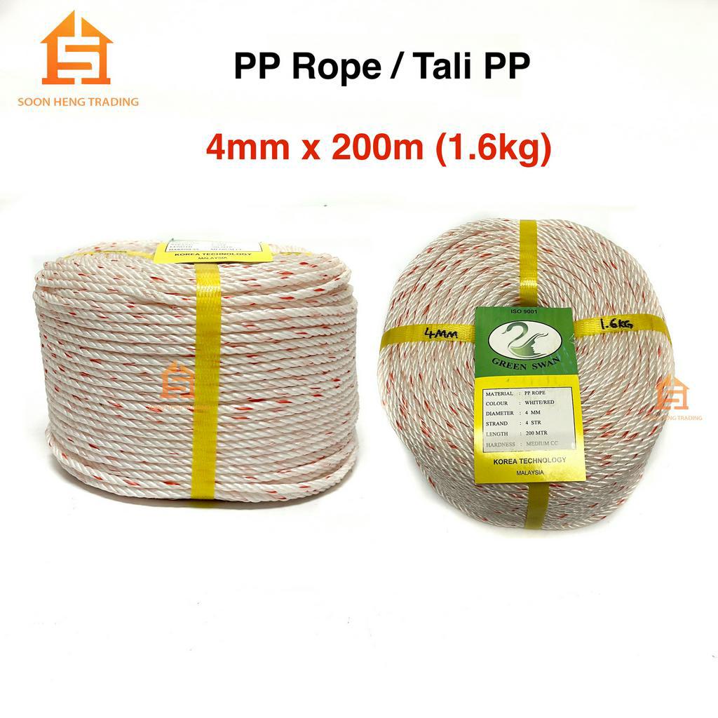 [4 มม. 1.6 กก.] PP Rope/ Tali PP/ Polypropylene Rope