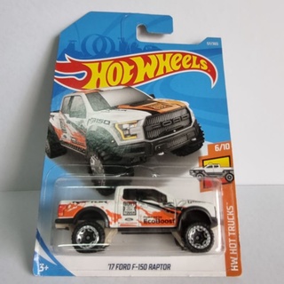 รถเหล็ก Hotwheels 17 FORD F 150 RAPTOR (ib0504)