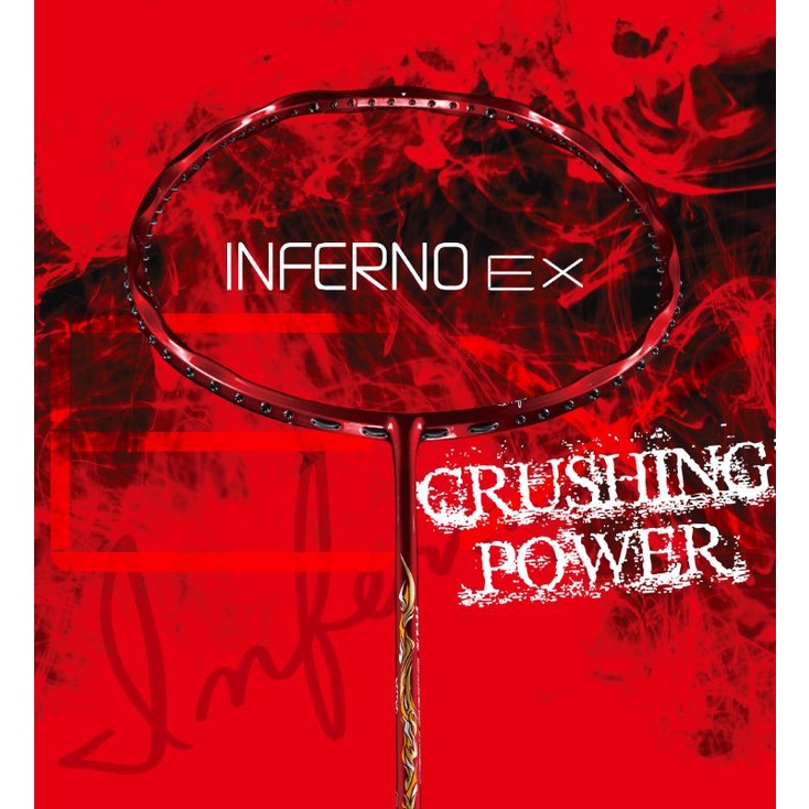 ไม้แบดมินตัน GOSEN INFERNO Ex Technology Gosen Japan ไม้ระดับ Top จาก Gosen Japan