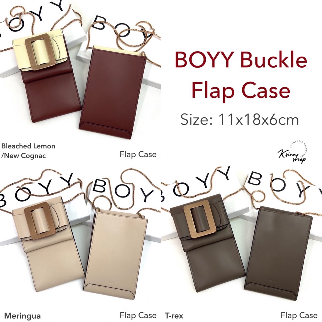 [ส่งฟรี] New Boyy Buckle Flap Case