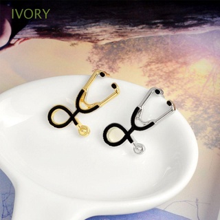 Ivory เข็มกลัดเคลือบ หลากสี ของขวัญวันหมอ พยาบาล เครื่องประดับ