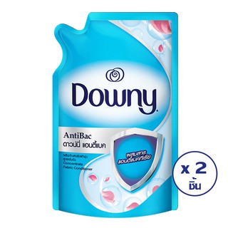 DOWNY ดาวน์นี่ น้ำยาปรับผ้านุ่มเข้มข้น สูตรแอนตี้แบค ถุงเติม 530 มล. (ทั้งหมด 2 ชิ้น)