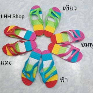 รองเท้าแตะหลากสีสัน ถูกสุดๆเพียง 99 บาท #37-41