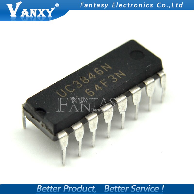 5PCS UC3846N DIP16 UC3846 DIP 3846 DIP-16 doard