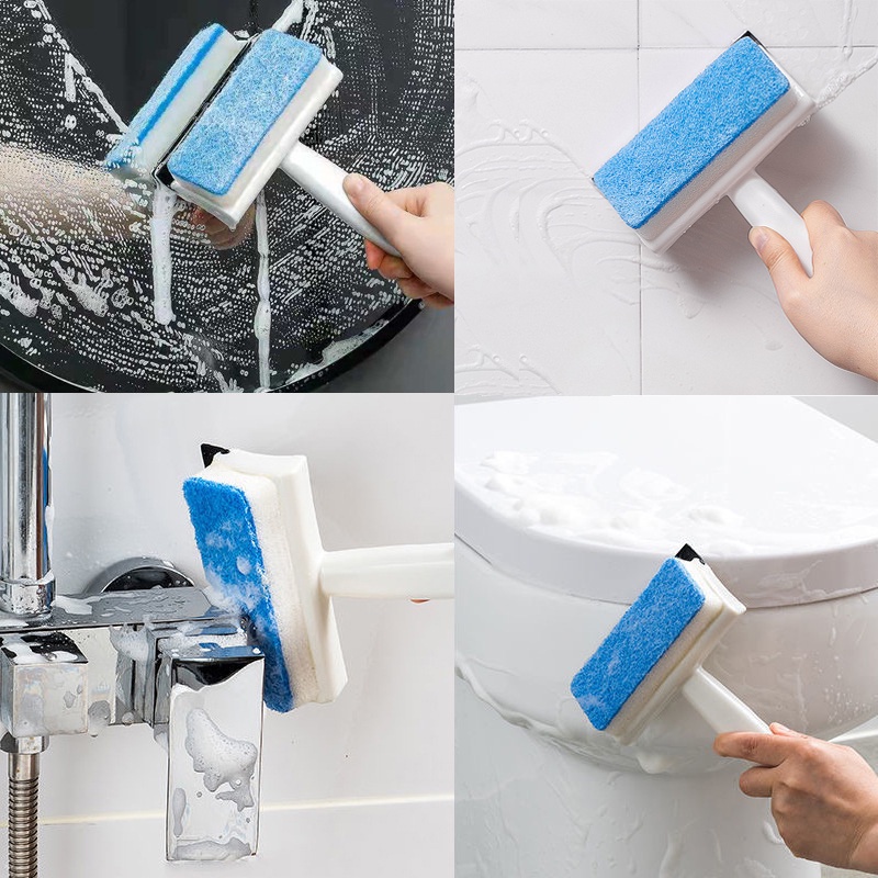 เช็ดกระจก แปลงขัด 2in1 ที่เช็ดกระจก ใช้กับกระจกภายในบ้านและรถได้ดี - รูปที่ 4