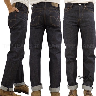 JEANSEXPRESS ผ้าดิบริมแดง 16oz เฟดสวย กางเกงยีนส์ชาย ทรงกระบอกสวยมาก ป้ายหนัง Size28-38