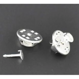 เข็มกลัดติดเนคไท/ปกเสื้อ วัสดุทองแดง ขนาด 11.5x6mm 8x1.2mm แพ็ค 20 ชิ้น