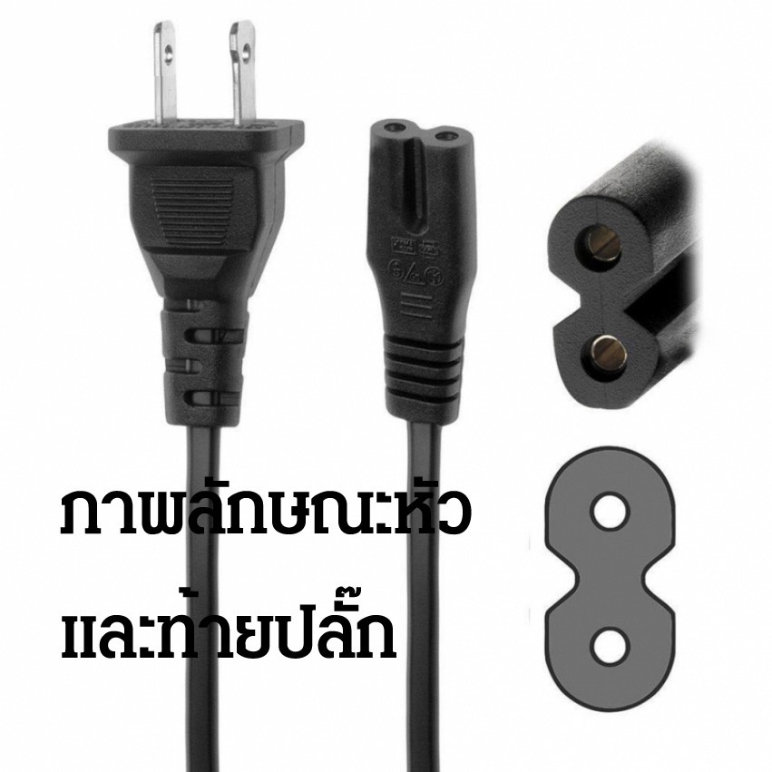สายไฟ ac สำหรับ PS2 PS3 PS4 PSP PS Vita สายไฟ AC ทดสอบทุกเส้น เลือกความยาว