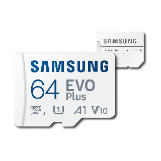 [ราคาพิเศษ 269บ.] Samsung Evo Plus (2021) เมมโมรี่การ์ด MicroSD card 64GB (UHS-I U3) -10Y