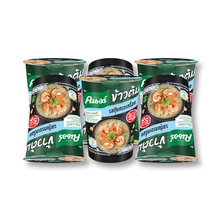 คนอร์ ข้าวต้มคัพกุ้งกระเทียม 40 กรัม x 6 ถ้วย Knorr Cup Rice Soup Shrimp 40g x 6 Cups