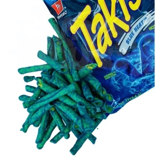 Takis FUEGO & BLUE HEAT Hot Chili Pepper & Lime Tortilla Chips ขนม usa