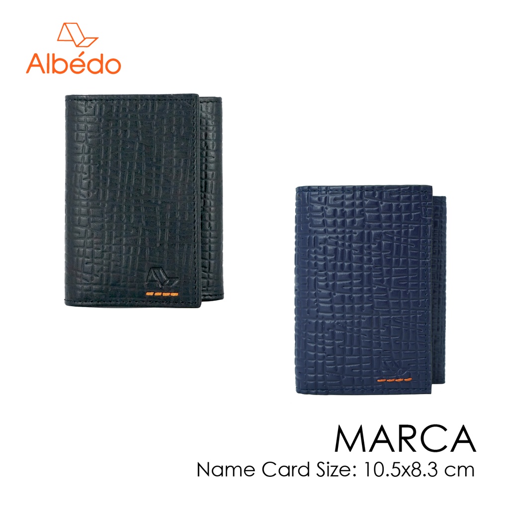 [Albedo] MARCA NAME CARD กระเป๋าใส่บัตร/ที่ใส่บัตร/กระเป๋าสตางค์ รุ่น MARCA - MC00455/MC00499