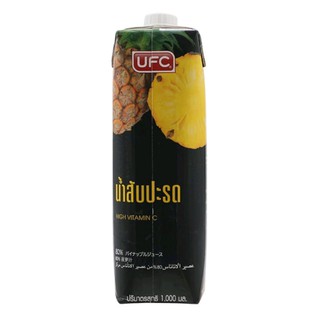 น้ำสับปะรด 100% UFC Pineapple Juice 100% 1000ml