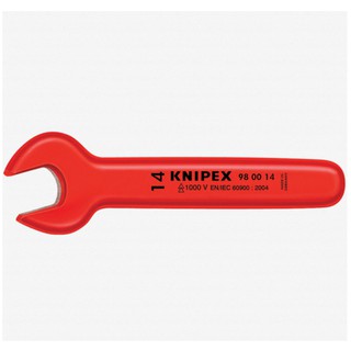 KNIPEX NO.98 00 17 Open End Wrenches (17.0mm.) ประแจปากตายสำหรับงานไฟฟ้า VDE