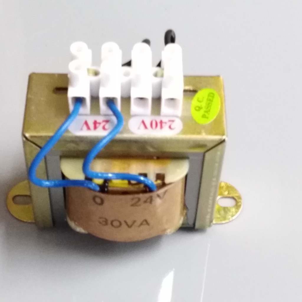 Qps Stepdown transformer 240vac ~ 24vac 30va/ 240Vac ~ 24Vac 50Va