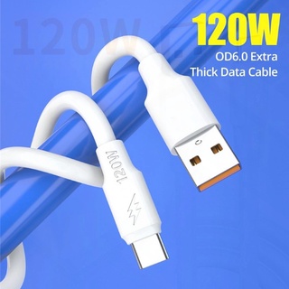 Cod ใหม่ ส่ง 24 ชั่วโมง 120W Micro USB สายชาร์จเร็ว หนา อัพเกรด ชาร์จเร็ว สําหรับ Cabo Charger 2023