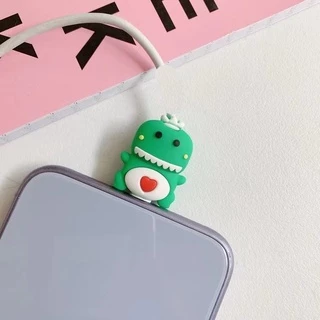 【ส่งจากไทย】Cable Bite ที่กันสายหัก ลายการ์ตูน cable protector สำหรับ สายชาร์จ iP/Type-C