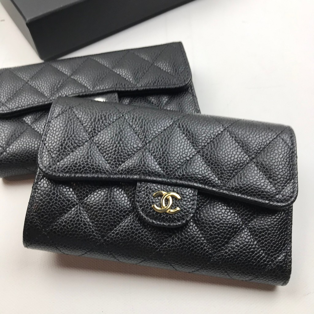 New Chanel Medium Classic Flap Wallet Shopee Thailand