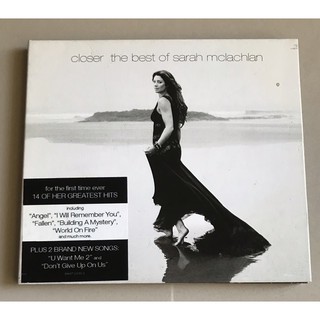 ซีดีเพลง ของแท้ ลิขสิทธิ์ มือ 2 สภาพดี...ราคา 229 บาท  “Sarah McLachlan” อัลบั้ม “Closer:The Best of Sarah McLachlan”