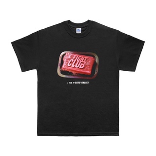 ผ้าฝ้ายแท้เสื้อยืด พิมพ์ลาย Fight CLUB DAVID FINCHER FILM TV SERIESS-4XL