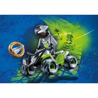 Playmobil 71093 Quad Racing แอ็คชั่นฟิกเกอร์ ควอด รถแข่ง