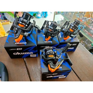 OKUMA JAW 20/30/40/55 🎣     ✨รอกสปินนิ่งตีเหยื่อปลอมตกหน้าดิน✨ รอกสปินนิ่งงานเหยื่อปลอม หรือตกปลาบ่อ