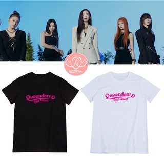 เสื้อยืดผ้าฝ้ายพิมพ์ลายแฟชั่นPvEC    Dark     XS  เสื้อยืด Red velvet Queendom [PRE] อัลบั้มใหม่ ใส่ทั้งชายและหญิง แมทช์