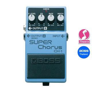 BOSS CH-1 SUPER CHORUS เอฟเฟ็กต์กีตาร์ BOSS รับประกันจากศูนย์ตัวแทนประเทศไทย