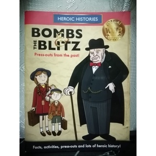 ฺBombs the Blitz Press-outs from the past-157