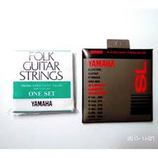 สายกีตาร์ โปร่ง/ไฟฟ้า YAMAHAของแท้  FS550โปร่ง/GSA-50Sไฟฟ้า