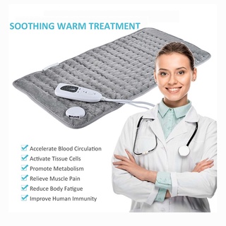 ผ้าห่มไฟฟ้า Electric Blanket Winter Heater Warmer Heating Physiotherapy Therapy Pad Neck Stomach Shoulder Back Painแผ