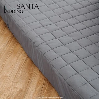 SANTA Bedding ผ้ารองกันเปื้อนที่นอน สีเทา Premium Supersoft Protector