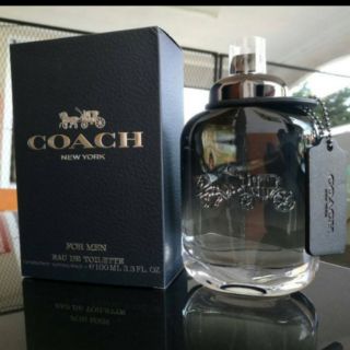 Coach new york man EDT 100ml.💐แท้100%