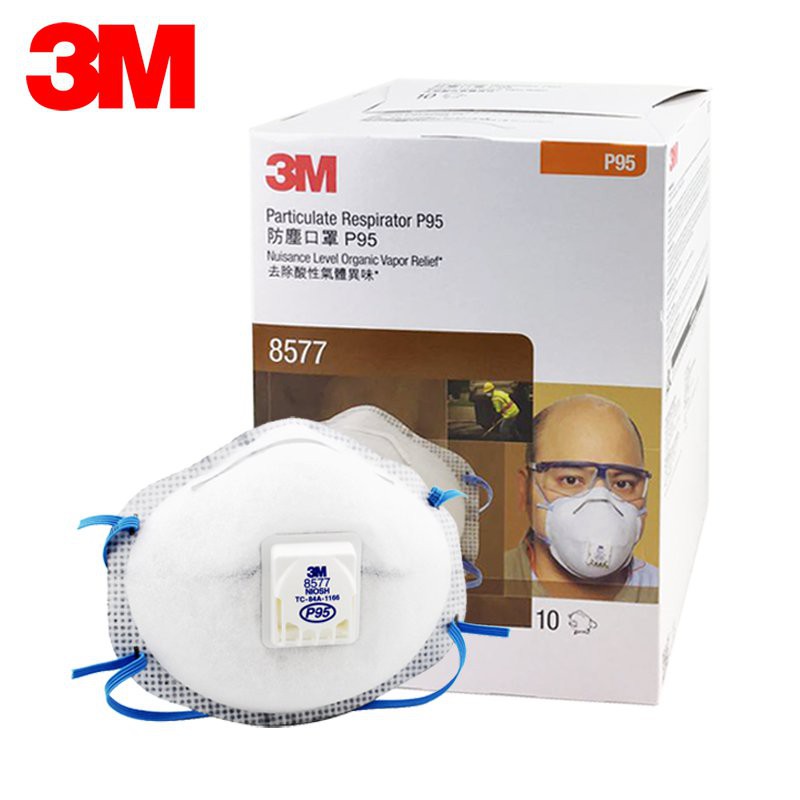 หน้ากาก 3m3M 8577 8576เปิดใช้งานหน้ากากคาร์บอนPM2.5ควันสีสเปรย์ ...