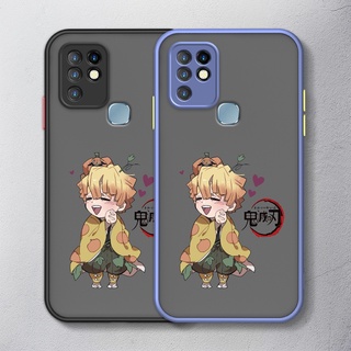 เคสโทรศัพท์มือถือ กันกระแทก ลายการ์ตูน Demon Slayer น่ารัก สําหรับ Infinix Hot 10 10S 10i Note10 11 Pro Play Smart HD 2021 X682B X682C X688C For Soft Case Phone Casing Camera Lens Protector Full Cover simple Silicone Cases mobile covers