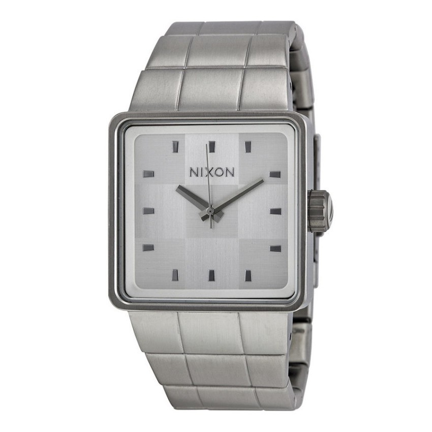 Nixon นาฬิกาข้อมือผู้ชาย สีเงิน สายสแตนเลส รุ่น A013100