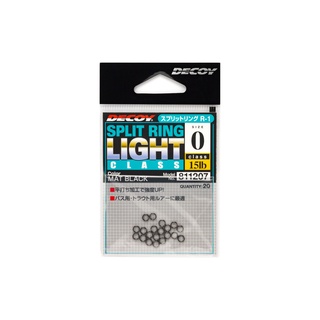 Decoy R-1 แหวนแยก สีดําอ่อน