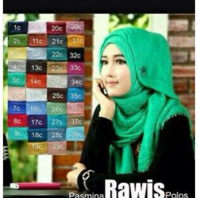 Pashmina ombre rawis