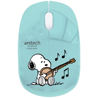 Anitech x Peanuts เมาส์ไวเลสไร้สาย 2.4G รุ่น SNP-W228-MI