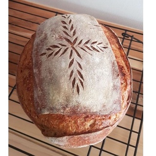 Rustic Rye Sourdough Bread