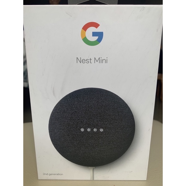 Google nest mini gen 2 ลำโพงพูดไทยได้ ของแท้ (สินค้ามือ 2 สภาพ 100% เหมือนของใหม่)