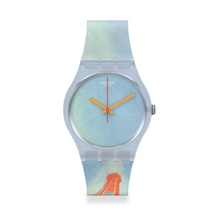 Swatch นาฬิกาผู้หญิง EIFFEL TOWER, BY ROBERT DELAUNAY รุ่น GZ357