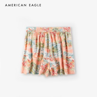 American Eagle High-Waisted Smocked Short กางเกง ผู้หญิง ขาสั้น เอวสุง  (EWSS 031-3449-199)