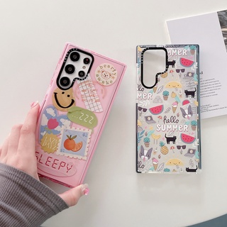 เคสโทรศัพท์มือถือ ลายการ์ตูนน่ารัก สําหรับ เคส Samsung Galaxy NOTE 10 20 s20 s21 fe s22 s23 plus ultra A13 A23 A33 A53 A52 A52S A04 A14 A34 A54 4G 5G case