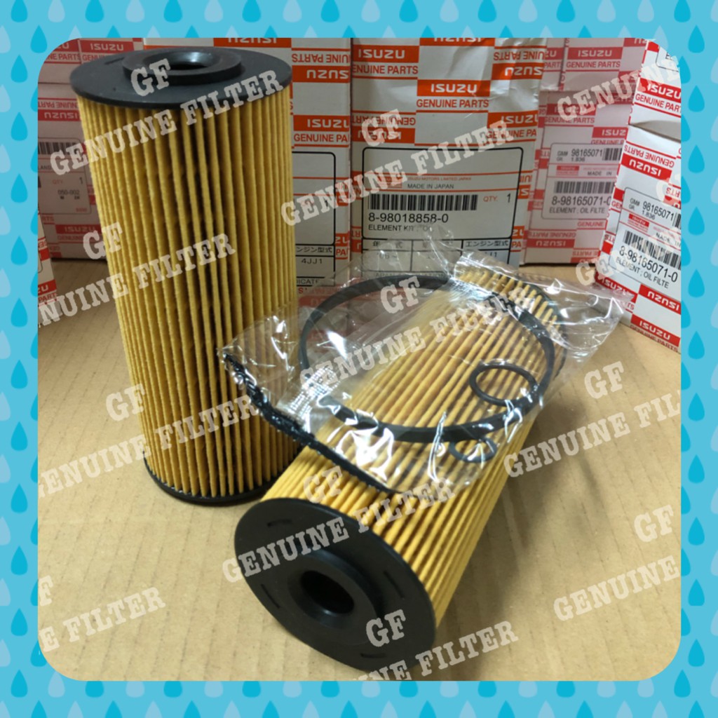 ISUZU NLR PRO 3.0 3TON 4JJ1 2018 กรองน้ํามันเครื่อง 8-980188580-0 (O-N6744F) N6744